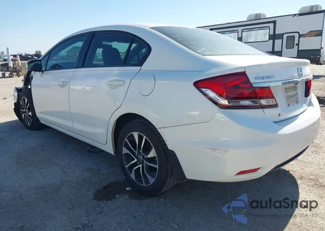 2015 Honda Civic Ex из США, поврежденный, VIN 19XFB2F80FE102735